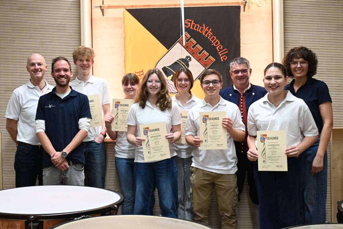 Musikschule - Ehrung Jungmusiker 2025