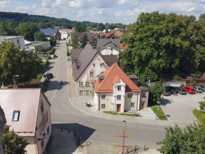 Mindelheim, Partie beim Einlasstor