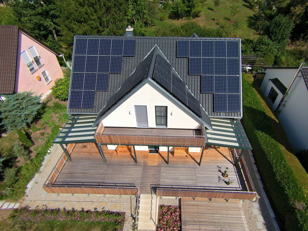Klimaschutz PV-Haus
