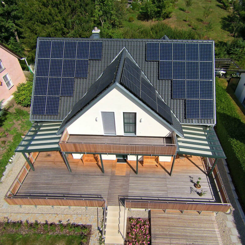 Klimaschutz PV-Haus